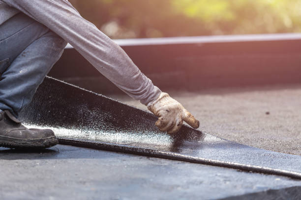 Professional Basement Waterproofing technician working in North Crossett, AR